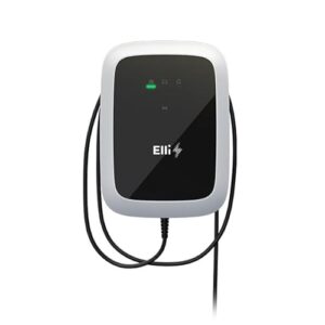 Elli Charger Pro 2045384 Wallbox | 11 kW |7,5 m Typ 2 Kabel | RFID | MID | LAN/WLAN/SIM | OCPP/EEBus | DC-Schutz | geignet für alle Typ 2 Elektro-/Hybrid-Autos