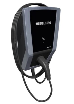 HEIDELBERG Wallbox 11 kW mit App und RFID-Karten inkl. 7,5 m Ladekabel. EV Charger Made in Germany. Smarte Ladestation Connect.Home für Elektrofahrzeuge. Optional 5 Jahre Garantie.