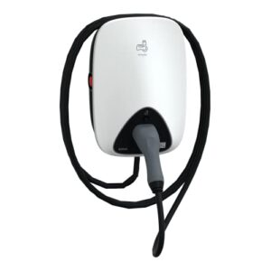 Schneider Electric - Wallbox 11KW EVlink Home,T2 Kabel, Ladesäule Elektroauto zum sicheren Laden im Heimbereich, EVH4S11NC