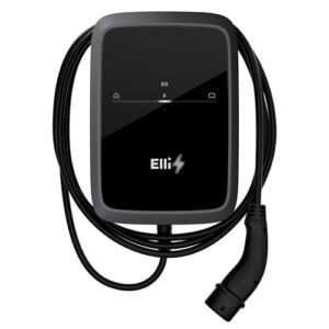 Elli Charger 2 Pro 139915007 Wallbox | 22 kW | 7,5m Typ 2 Kabel | RFID/APP/ISO 15118 (PnC) | MID, LAN/WLAN/SIM+ | OCPP 2.0.1/Modbus RTU&TCP/EEBus | DC-Schutz | Ladestation für Elektro-/Hybrid-Auto