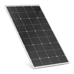 MSW S-POWER MP18/160 Monokristallines Solarmodul Solarpannel Photovoltaikmodul Photovoltaikpannel 160 W 22,46 V mit Bypass-Diode und 23% Energieeffizienz