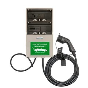 WB24 Wallbox EC Serie 3 Phasig 400V 22kW 32A Typ 2 7m mit geeichtem Stromzähler Ladestation für Elektro-/Hybridautos