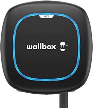 Wallbox Pulsar Max, Ladegerät für Elektrofahrzeuge (7.4 kW, Type 2, Wi-Fi, Bluetooth, OCPP, Innen/Außen, 7m, einfache Installation), Schwarz