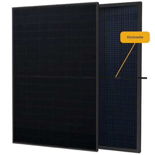 450W Solarmodul TOPCon Bifazial Glas-Glas Full Black – Bild 2