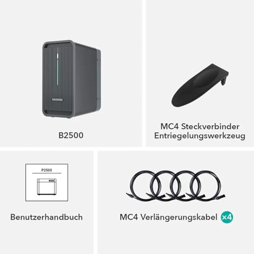 Marstek B2500 Speicher 2240Wh LiFePO4 IP65 – Bild 2