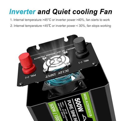 NOVOPAL 500W Reiner Sinus Spannungswandler – Bild 2