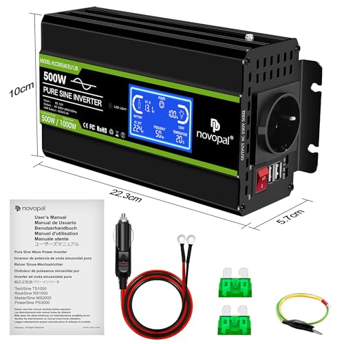 NOVOPAL 500W Reiner Sinus Spannungswandler – Bild 5