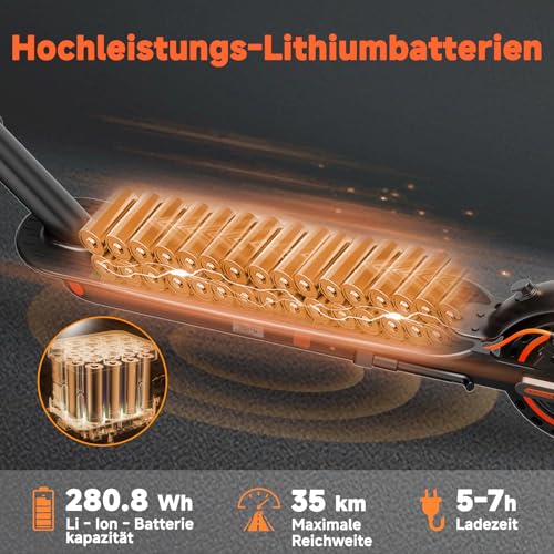 TODIMART E-Scooter T3, 35KM, Straßenzulassung – Bild 2