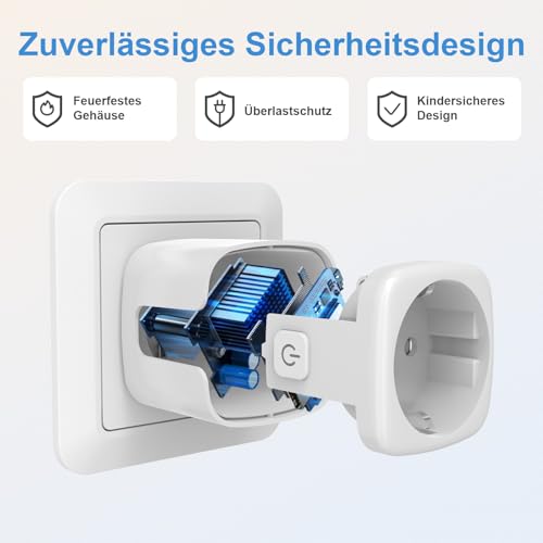 WLAN Steckdose mit Zeitschaltuhr & Strommessung – Bild 2