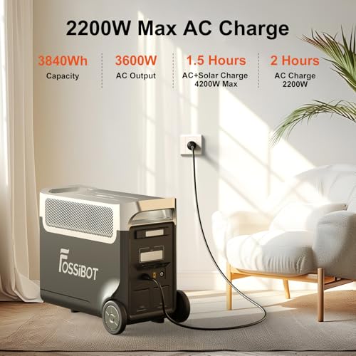 FOSSiBOT F3600 Pro Powerstation – Bild 9