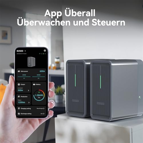 Balkonkraftwerk B2500 mit Speicher – Bild 4