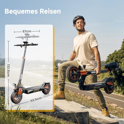 E-Scooter, Blinker, 70km, Straßenzulassung – Bild 4