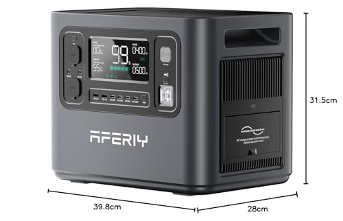 AFERIY 2048Wh Powerstation 2400W – Bild 2