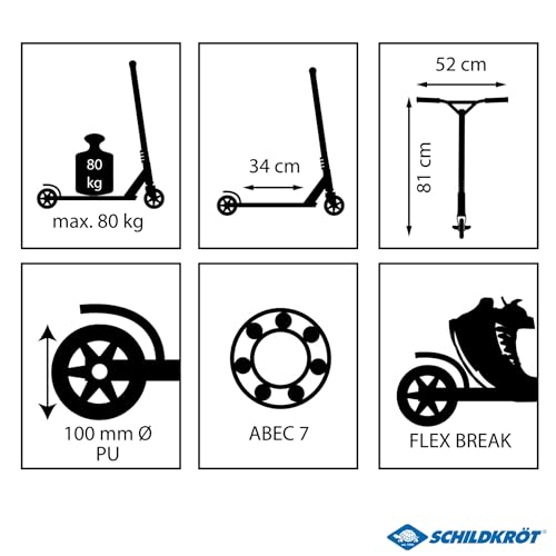 Schildkröt Stunt Scooter Ocean – Bild 3