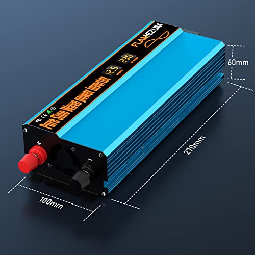 1000W Sinus Wechselrichter 12V auf 230V – Bild 3