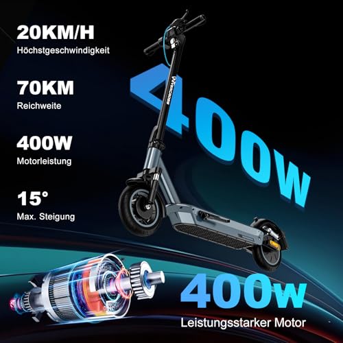 EVERCROSS EV10K MAX E-Scooter (ABE), 70KM, Offroad – Bild 2