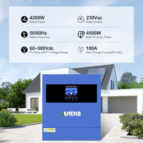 Aninerel 4200W 24V Solar Hybrid Wechselrichter – Bild 2