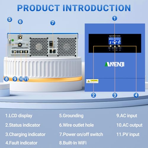 Aninerel 4200W 24V Solar Hybrid Wechselrichter – Bild 4