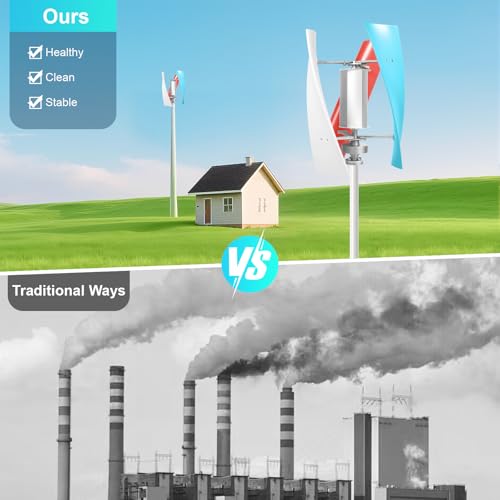 400W 12V Vertikale Windturbine mit Controller – Bild 7