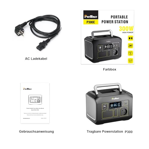 PurMars Powerstation 300W, 288Wh – Bild 2