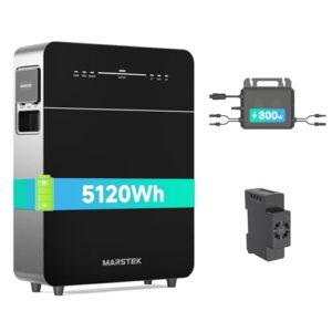 5,12kW Venus-E 3.0 New Vesion Balkonkraftwerk Speicher+800W MicroWechselrichter+CT002 0% VAT, Kleiner. Leichter. Effizienter. Jährliche Einsparungen von 1,310 €. MARSTEK All-in-One Solarspeicher