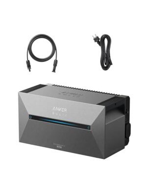 Anker SOLIX Solarbank 2 AC, Balkonkraftwerk mit Speicher zum Aufrüsten, Bis zu 902€ Einsparung, 100% Mikroinverter-Kompatibilität, 2000W Solareingang, bis max 9,6kWh Kapazität, 6 Sekunden Installation