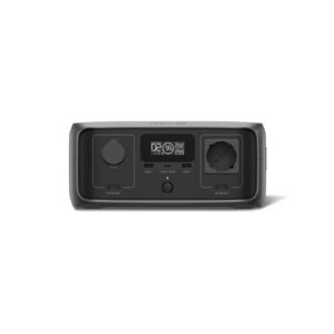 ECOFLOW Tragbare Powerstation River 3 (10 ms USV), 245 Wh LFP Batterie, bis zu 600 W Leistung, <10 ms USV, 30% kompakterer Solargenerator für den Außenbereich, Camping, Vans (Generalüberholt)