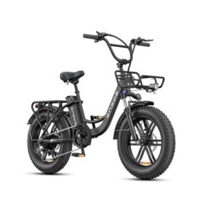 ENGWE E Bike Herren mit 48V 13Ah Batterie, 20 * 4.0 Zoll, 7-Gang Getriebe mit LCD-Display, 250W Motor & 25km/h, Reichweite bis zu 120km L20/L20 Boost