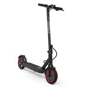 ESTVELO E Scooter S4, mit Verbreiterter Luftreifen, max. 20 km/h Geschwindigkeit, 30 km Reichweite, 15% Steigung, Belastung bis 120kg, Regeneratives Bremsen, Faltbarer E-Roller für Erwachsene