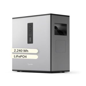 Hoymiles MS-A2 Solarbatterie 2.240Wh - Solarspeicher für Balkonkraftwerke - LiFePo4 - Hohe Kompatibilität mit Wechselrichtern - Langlebig & Sicher