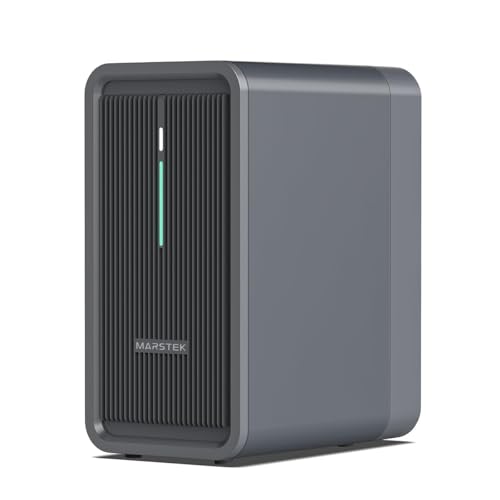Marstek B2500 Speicher 2240Wh für Balkonkraftwerke, LiFePO4 Akku 6000 Ladezyklen, Erweiterbar, Einfache Installation, IP65 wasserdicht & staubfest (B2500D)