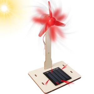 Kleine Windturbinen - Solar Windmühlenspielzeugmodell, Projekte Für Erneuerbare Energien | Windgenerator Für Kinder, Gartendekorfan, STEM Science -Lernspielzeug, Solar -Power -Fan Für Das Home -Kl