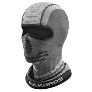 ROCKBROS Motorrad Sturmhaube Winter Balaclavas Herren Damen für Fahrrad Snowboard Ski Laufen
