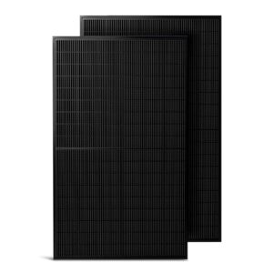 Solakon Solarmodul 450W, bifaziales monokristallines Solarpanel, 40v Photovoltaik Solarmodule/Solar Module für Balkonkraftwerk/Solaranlage 400w/500w Solar Panel für Photovoltaik Komplettanlage (2 Stk)