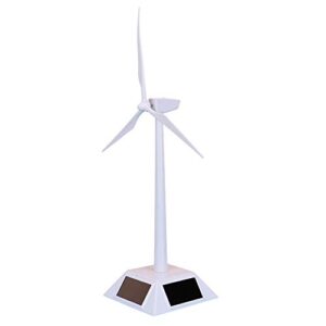 Mini-Solarenergie-Windmühle, Intelligentes Kunststoff-Solar-Windmühlen-Windrad-Modell Lernspielzeug Wissenschaftslehrspielzeug