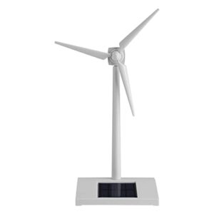 BuyWeek Solar Windmühle, Mini Solar Windrad Modell Miniatur Solarenergie Windkraftanlage Spielzeug Desktop Solarbetriebene Windmühlen Kinder Bildung Wissenschaftliches Lehrmittel