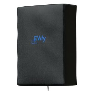 EVify Wallbox Abdeckung Hülle • Wallbox Wetterschutz • Schutz vor Regen, Schnee, Staub & UV für EV Ladestation • Schutzhülle Regenschutz 27x20x12cm