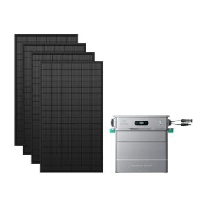 Zendure Balkonkraftwerk mit Speicher, SolarFlow 800 Pro mit 2640W Solar Eingang, 1000W AC-Laden, 800W Ausgang, KI-Energie Management System, 1,92 kWh, 1720W Bifacial Solarmodule