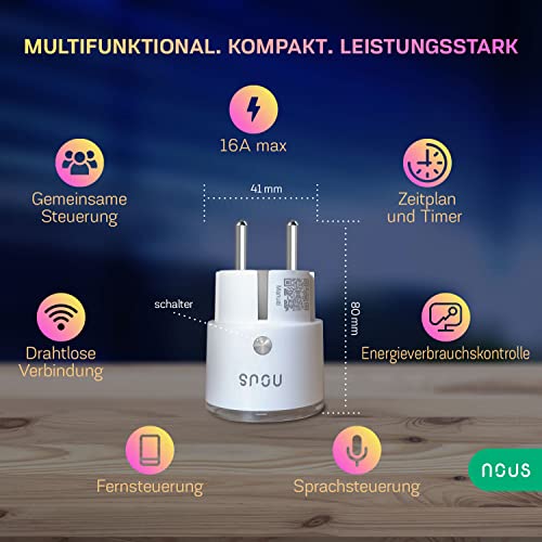 WLAN Steckdose, Stromzähler, Zeitschaltuhr – Bild 2