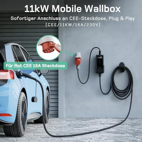 Mobile Wallbox 11kW + Adapter Set – Bild 2