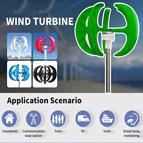 2000W Vertikale Windkraftanlage 24V – Bild 2