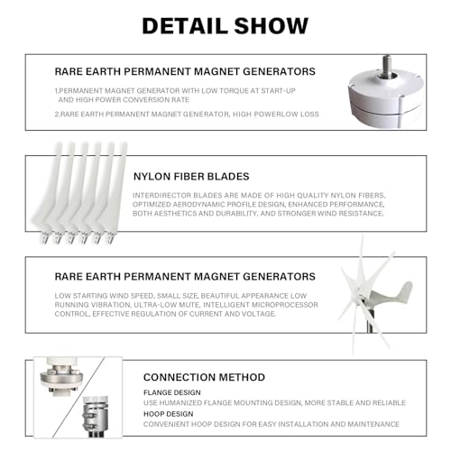 Windgenerator 500W 48V – Bild 2