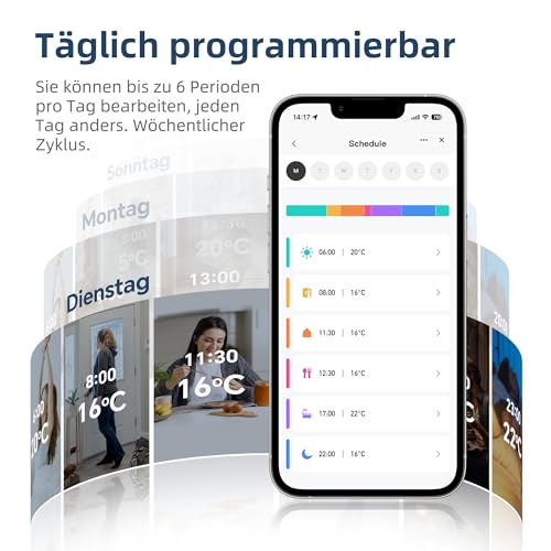 Beok Zigbee Heizkörperthermostat – Bild 2