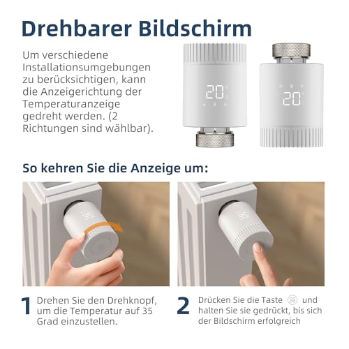 Beok Zigbee Heizkörperthermostat – Bild 8