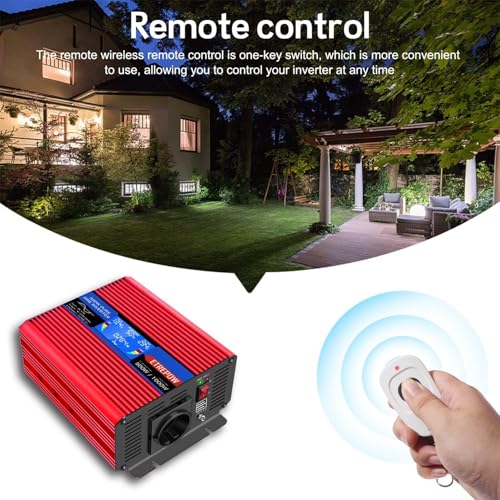 ETREPOW 500W Reiner Sinus Wechselrichter 12V auf 230V – Bild 2