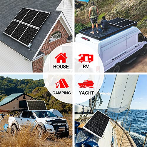 DOKIO 100W Solarpanel 18V - Wohnmobil/Camping – Bild 4