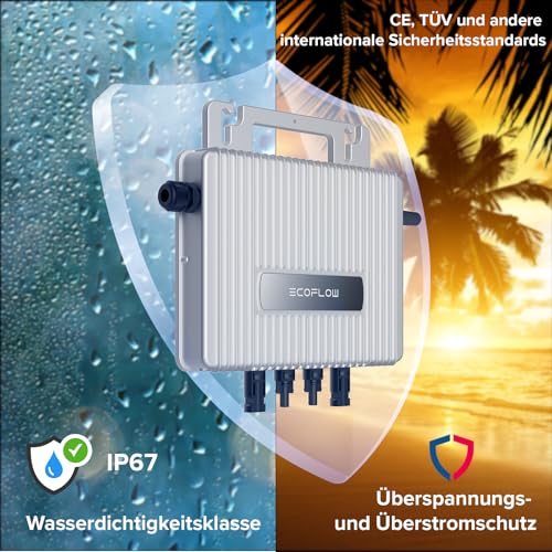 Balkonkraftwerk 1840W, 800W WR, Fullblack – Bild 2