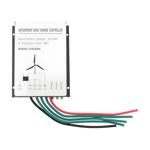 Vertikale Windturbine 400W, 0,6m, Leise – Bild 9