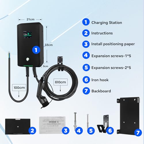 astoneves Wallbox 7kW Typ 2 mit APP – Bild 8