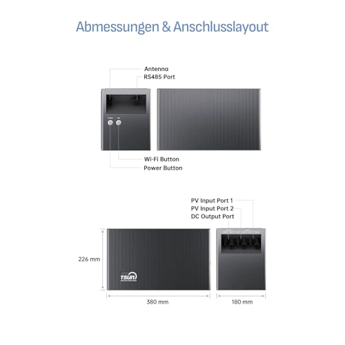 SUNNIVA® Balkonkraftwerk 2,01 kWh Speicher – Bild 9